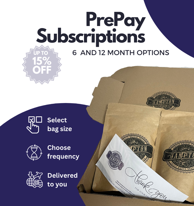 PrePay Subscriptions – Hampton Roast Coffee